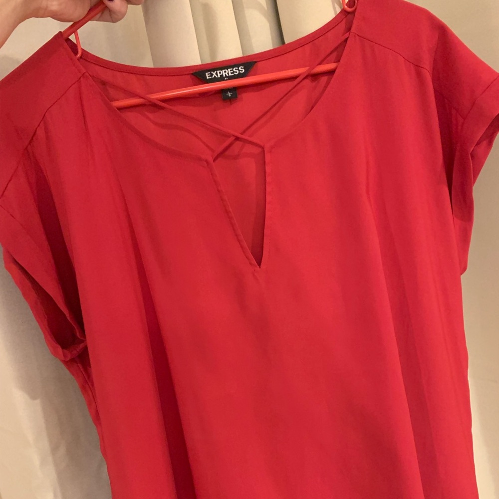 Express Lot of 5 Short Sleeve Blouse Shirts
